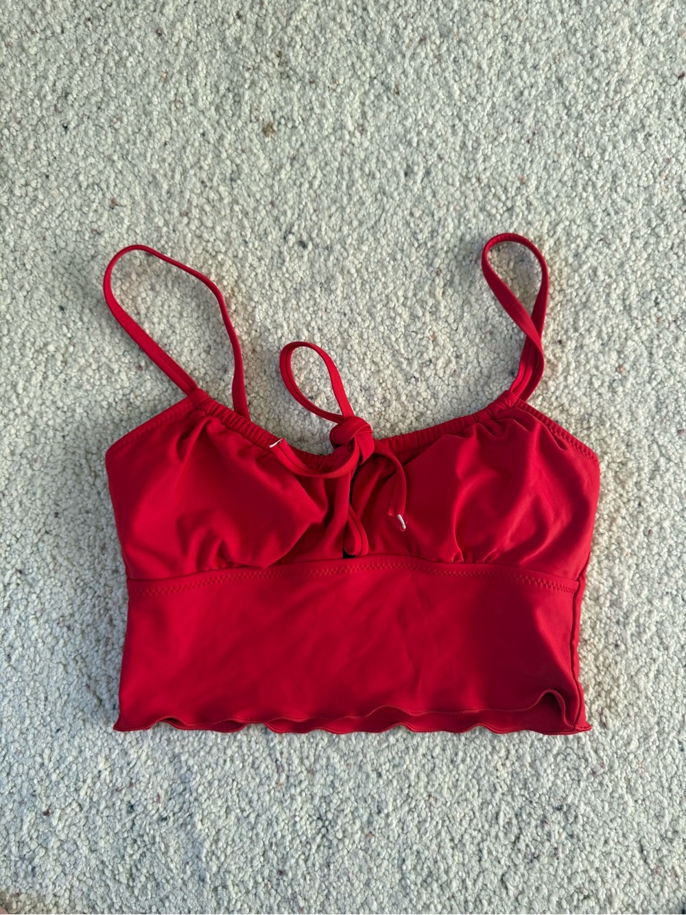 Galamaar Cropped Bralette Tank - size S